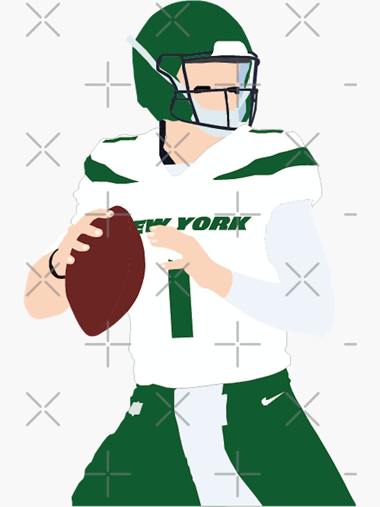 New York Jets Team Vintage Art by Joe Hamilton