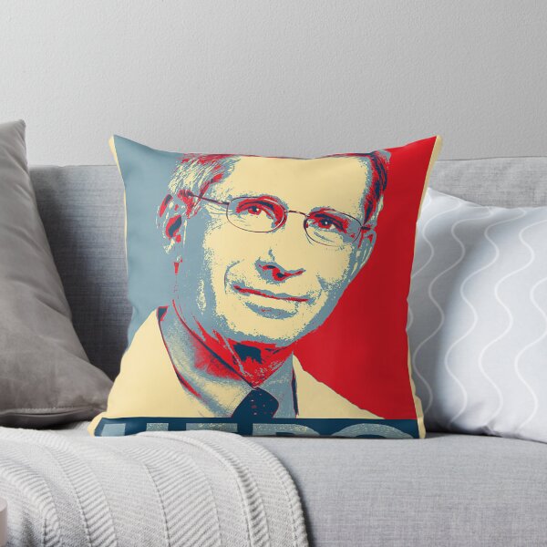 Dr Anthony Fauci Throw Pillow