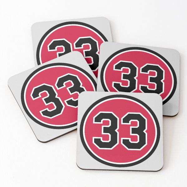 Item preview, Scottie Pippen #33 Jersey Number designed and sold by StickBall.
