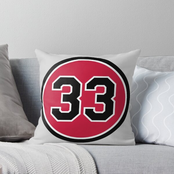 Item preview, Scottie Pippen #33 Jersey Number designed and sold by StickBall.