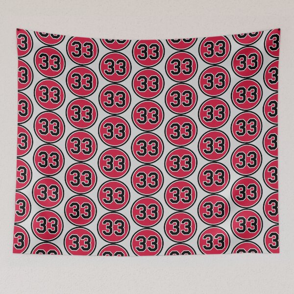 Item preview, Scottie Pippen #33 Jersey Number designed and sold by StickBall.