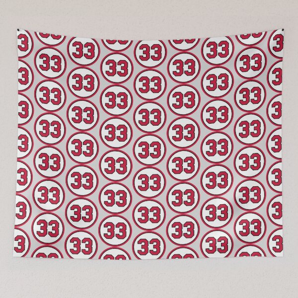 Item preview, Scottie Pippen #33 Jersey Number designed and sold by StickBall.