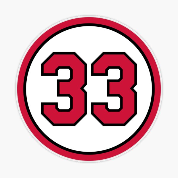 Michael Jordan #23 Jersey Number Sticker for Sale by StickBall