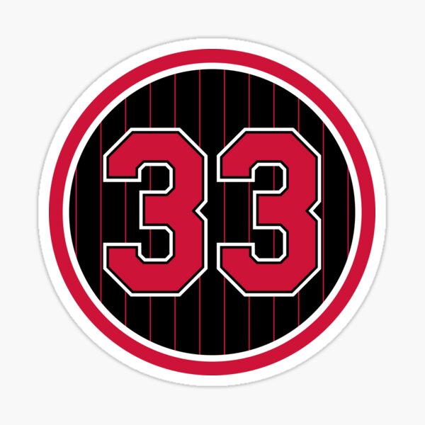 Item preview, Scottie Pippen #33 Jersey Number designed and sold by StickBall.