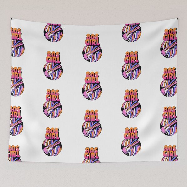 Item preview, 80s Rock Girl designed and sold by SportyDogShop.