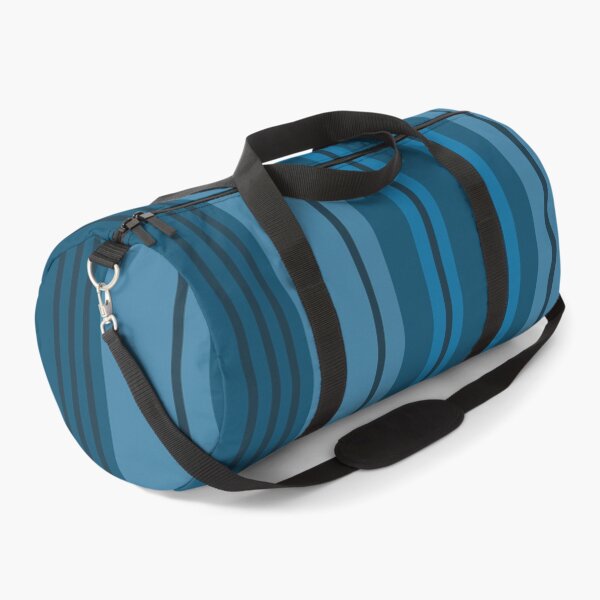 Item preview, Lyrical Blue, Monochromatic Blue Stripes, Abstract Barcode by Courtney Hatcher designed and sold by cghatcherart.