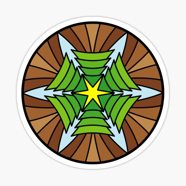 Ring of Trees. Stand in the middle and look up. Sticker