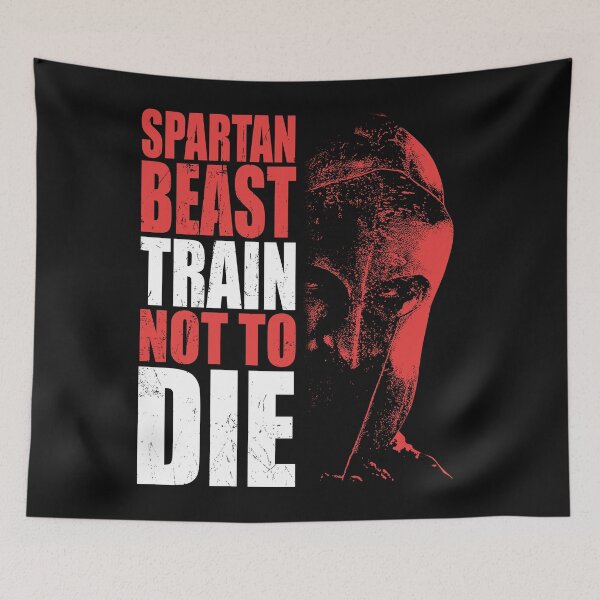 Item preview, Spartan Train Not To Die Gift For Spartan Warriors designed and sold by teest2209.