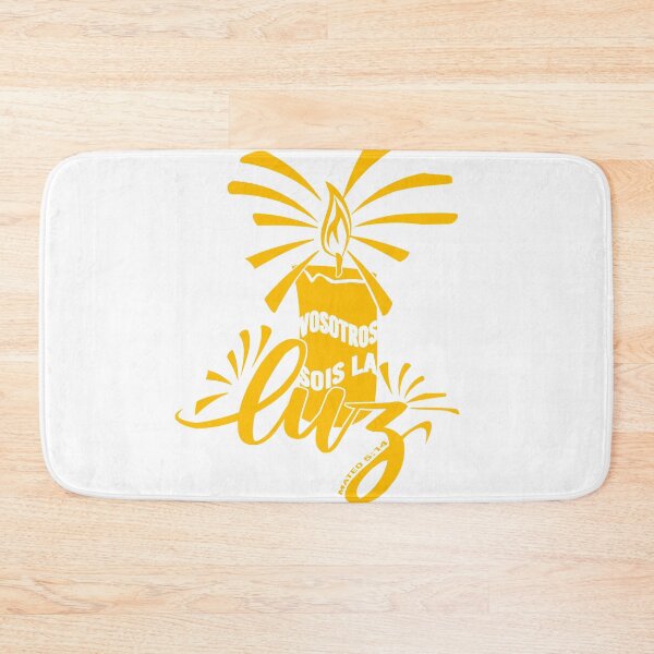 Item preview, Sois la Luz mateo 5:14 candle light yellow -spanish christian quotes designed and sold by steven8899.