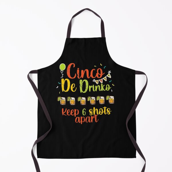 Item preview,  Cinco De Drinco Mexican 2021 Quarantine Social Distancing 6 feet funny designed and sold by RainbowPandas.