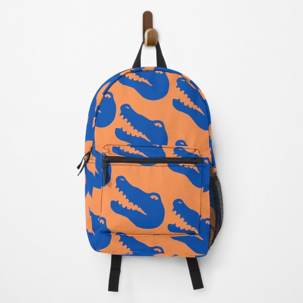 Item preview, Orange and Blue Gator Patter designed and sold by Anako Design.