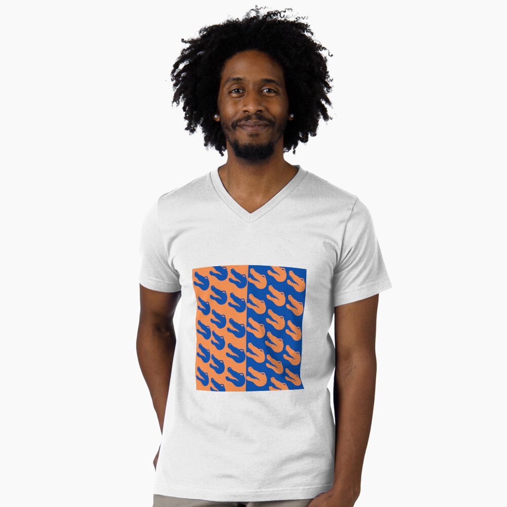 gator dresses blue and orange Gator Dress – POPPIBLUE main image 0
