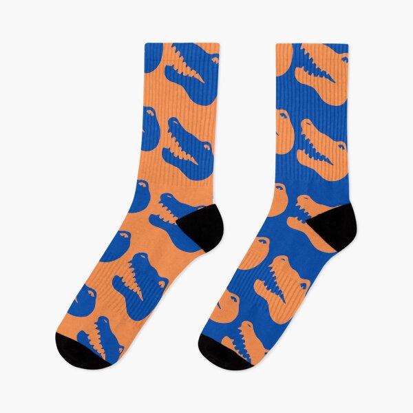Item preview, Orange and Blue Gator Patter designed and sold by Anako Design.