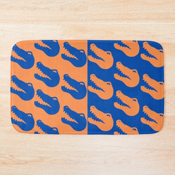 Item preview, Orange and Blue Gator Patter designed and sold by Anako Design.
