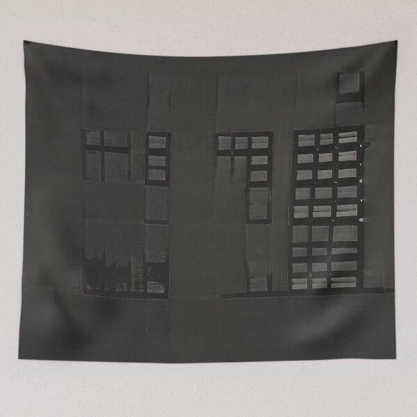 Item preview, Industrial Blocks | AI-Generated Abstract Art #1 designed and sold by Canavas.