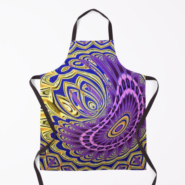 Item preview, Purple Gold and Blue Mandala Enfolding designed and sold by SeaChangeDesign.