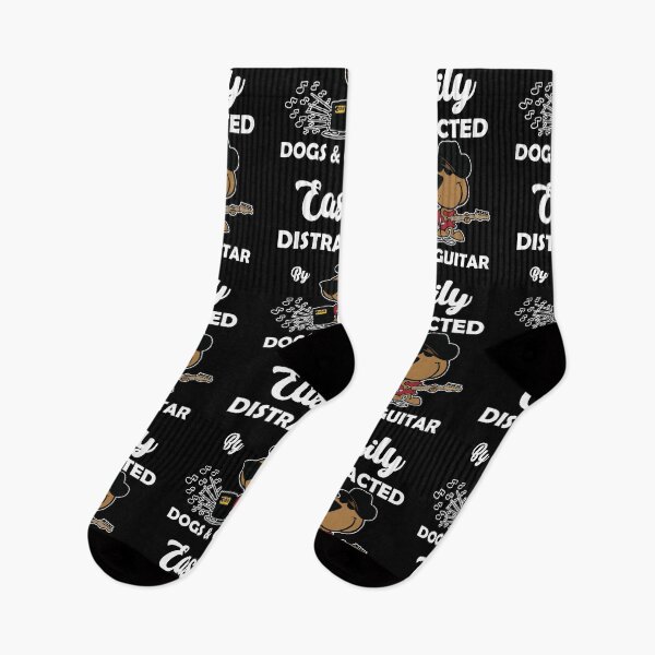 Item preview, Easily Distracted By Dogs & Guitar designed and sold by BaseStore.