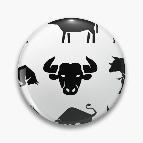 Aperçu de l'œuvre Taureaux et vaches noirs créée et vendue par thekidsprint.