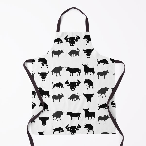 Aperçu de l'œuvre Taureaux et vaches noirs créée et vendue par thekidsprint.