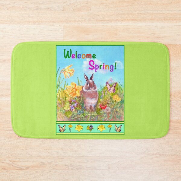 Item preview, SPRING BUNNY MEADOW designed and sold by Judy Mastrangelo.