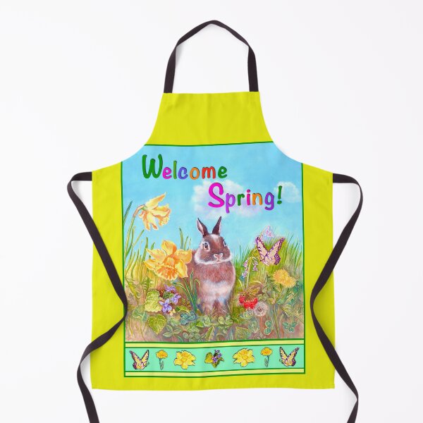 Item preview, SPRING BUNNY MEADOW designed and sold by Judy Mastrangelo.