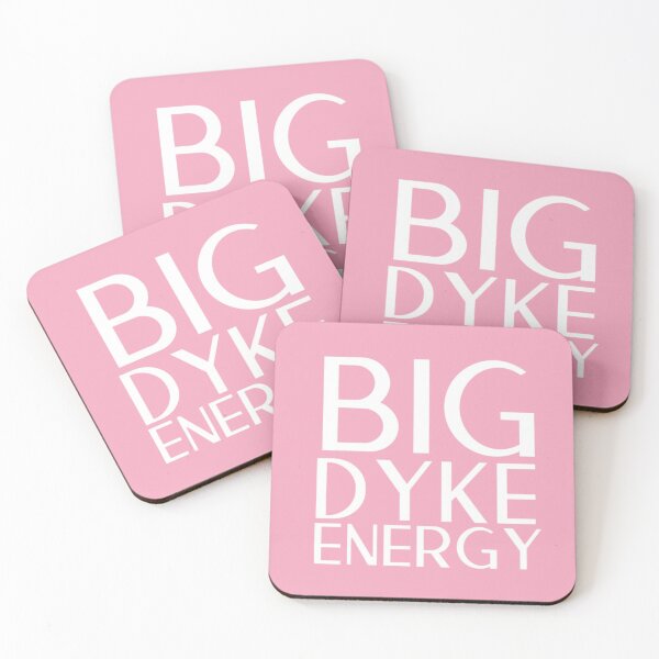 Item preview, Big Dyke Energy - Femme Pink designed and sold by forkmuddies.