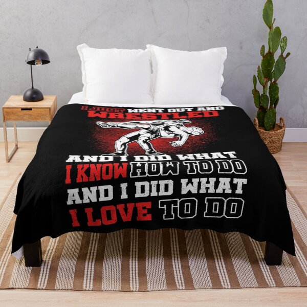 Item preview, Wrestling I Just Wrestled That's What I Love Gift For Wrestlers designed and sold by teest2209.
