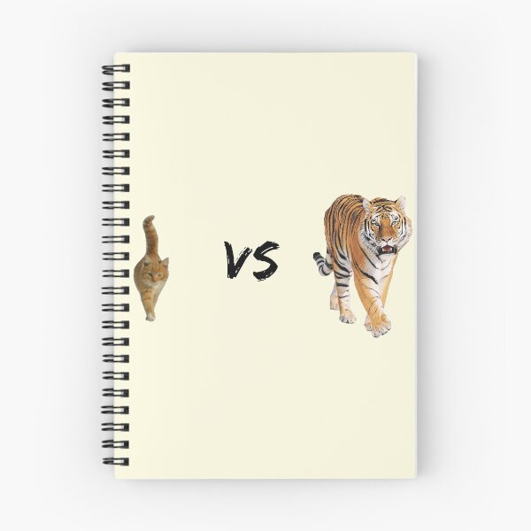 Item preview, Cat VS Tiger designed and sold by DailyVibe.