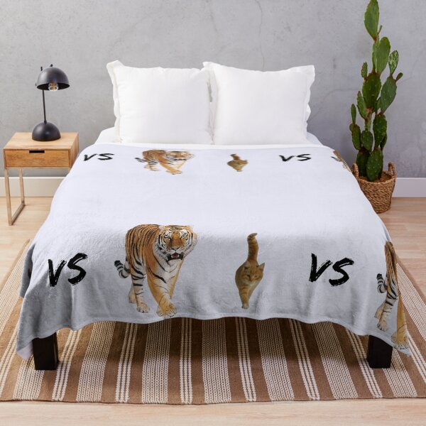 Item preview, Cat VS Tiger designed and sold by DailyVibe.