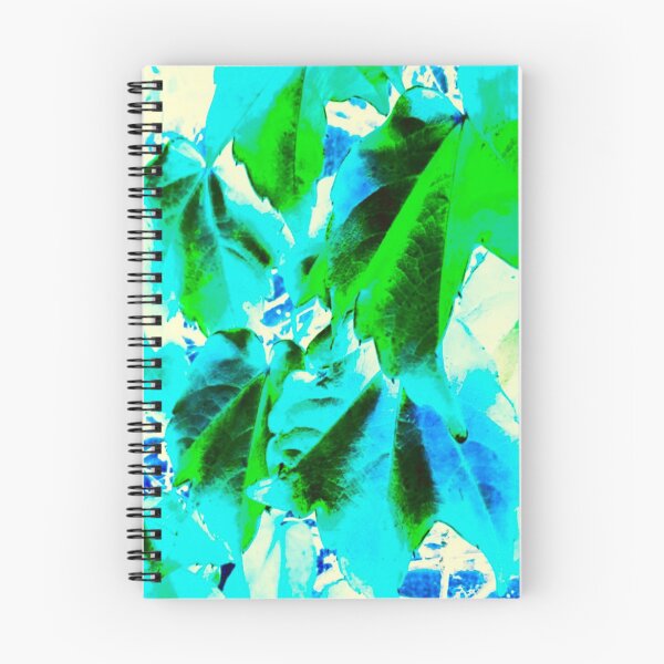 Item preview, Melbourne Art Green Blue Leaf Pattern image design  designed and sold by MelbourneGarden.