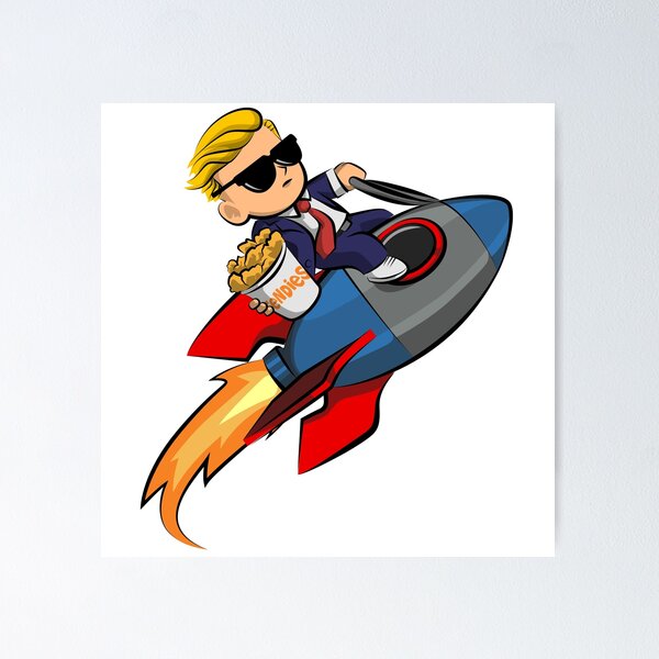 Item preview, WallStreetBets Rocketman designed and sold by TendiesClothing.