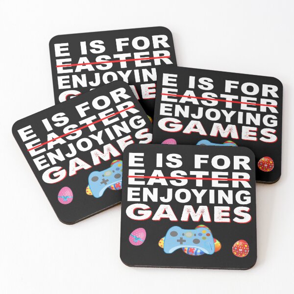 Item preview, E Is For Enjoying Games designed and sold by TiffannyUKZ.