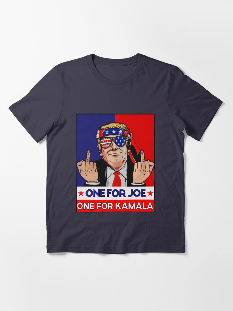 Alternate view of donald trump funny impeachment political Funny Joe Biden anti biden harris retro 2021 Essential T-Shirt