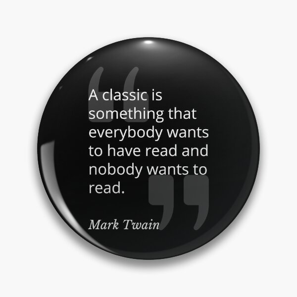 Item preview, Definition of Classic Mark Twain Quotation designed and sold by Primal Frog.