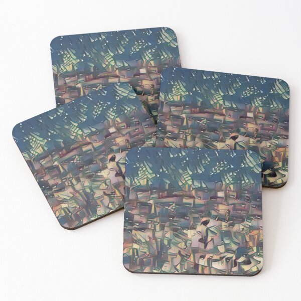Item preview, Abstract lake view designed and sold by deirdre gray.