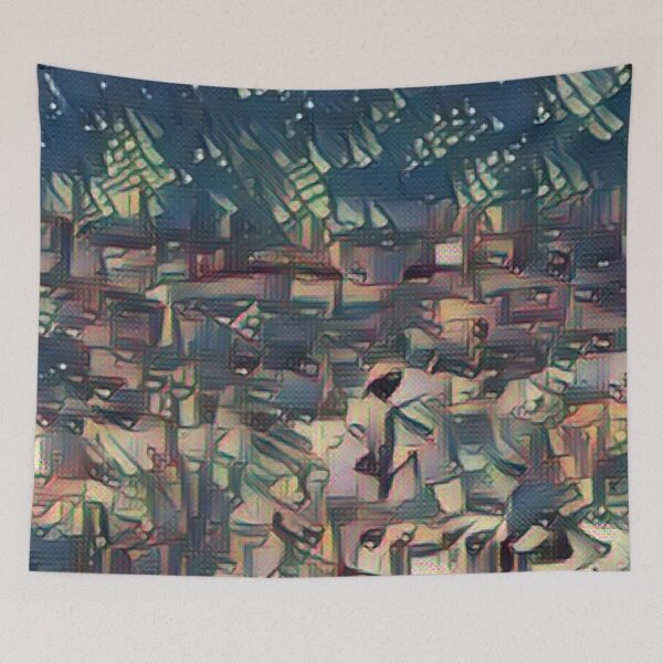 Item preview, Abstract lake view designed and sold by deirdre gray.
