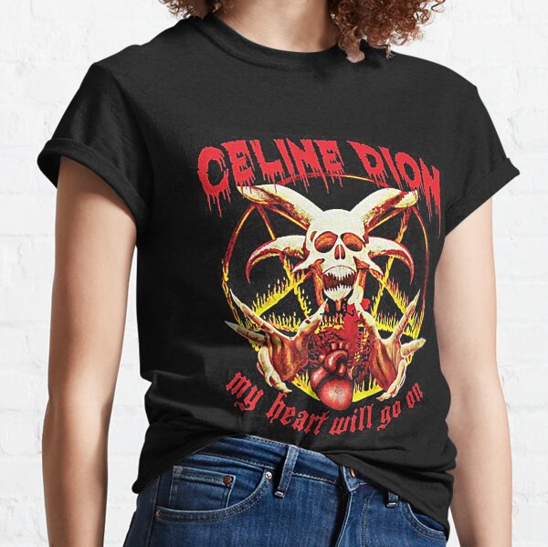 T-shirt vintage 70s 80s 90s fans de musique cadeaux vintage-celine T-shirt classique