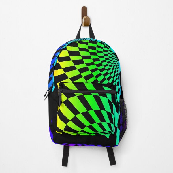 Item preview, Heart Optical Illusion - Colorful Rainbow Abstract Op Art designed and sold by LordAudes.