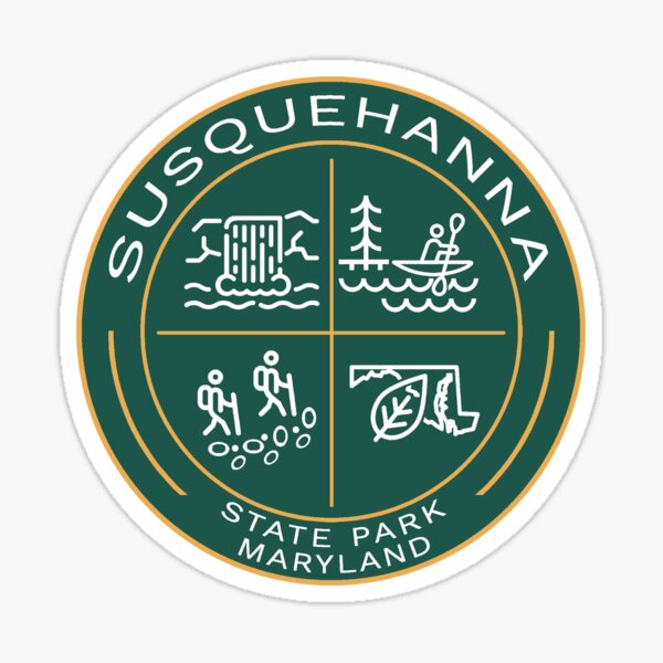 Item preview, Susquehanna State Park Heraldic Logo designed and sold by VanyaKar.