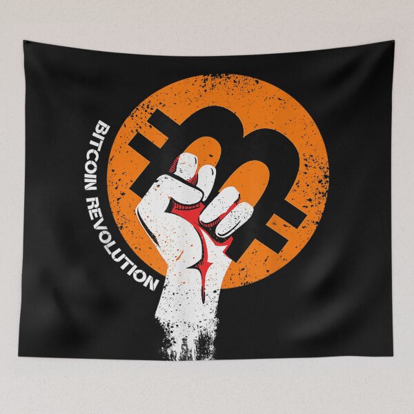Item preview, Funny Cryptocurrency shirts | Bitcoin Revolution designed and sold by ETIndustries.