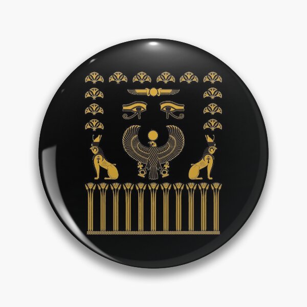 Item preview, Ra Horakhty with Sphinxes designed and sold by Ta'wy Ancient Egyptian Merchandise.