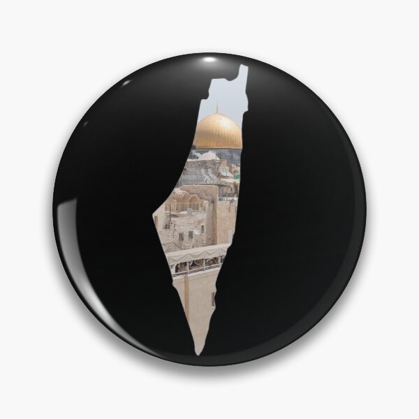 Item preview, Palestine's map (Jerusalem) - خريطة فلسطين  designed and sold by Bila Creates.