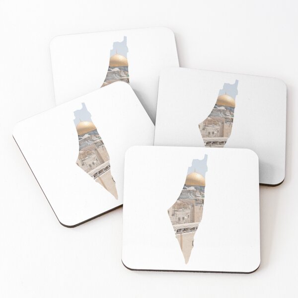 Item preview, Palestine's map (Jerusalem) - خريطة فلسطين  designed and sold by Bila Creates.