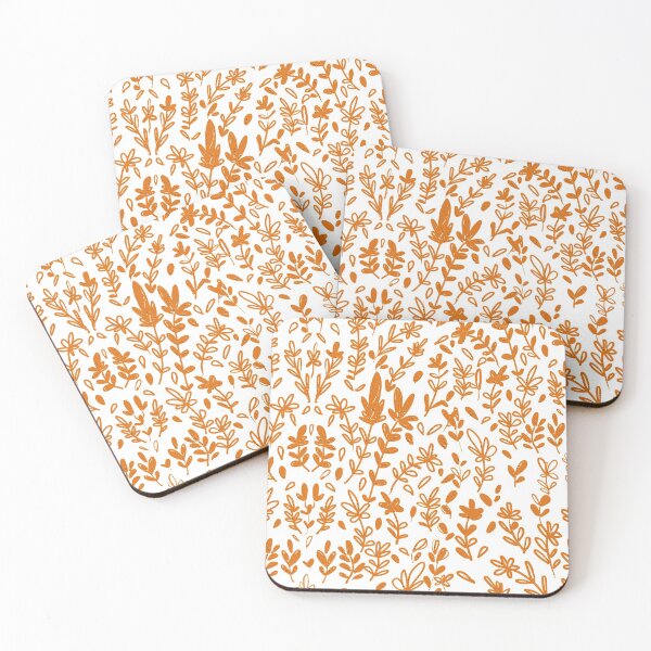 Item preview, Orange Leafs Pattern designed and sold by MercuryV.