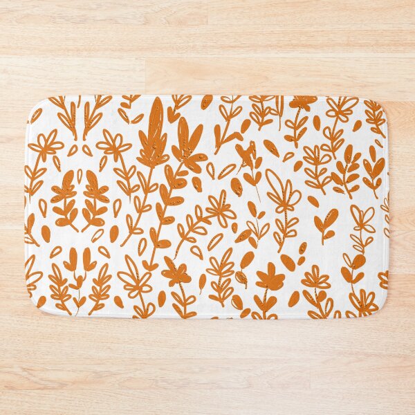 Item preview, Orange Leafs Pattern designed and sold by MercuryV.