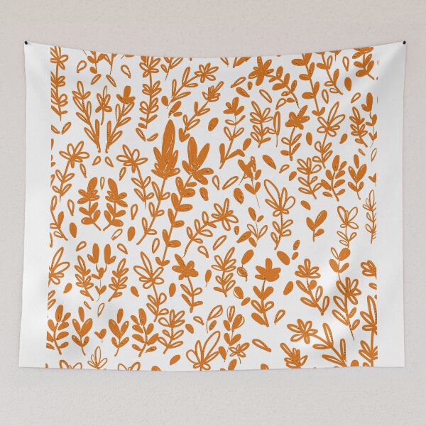 Item preview, Orange Leafs Pattern designed and sold by MercuryV.