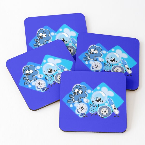 Item preview, BFDI True Blue Friends Characters designed and sold by PB&J Animations Shop.