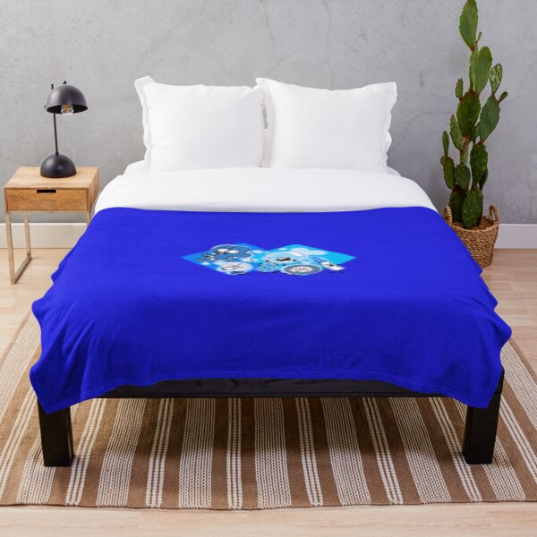 BFDI True Blue Friends Characters Throw Blanket