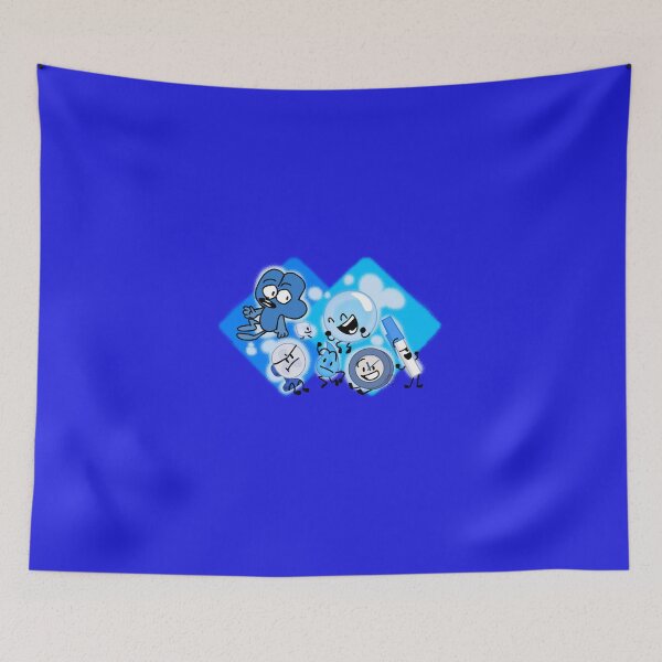 Item preview, BFDI True Blue Friends Characters designed and sold by PB&J Animations Shop.
