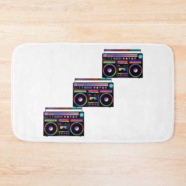 Item preview, Neon Retro 1980s Boombox Staircase designed and sold by Deborah Camp.